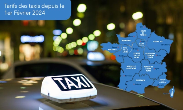 Nouveaux Tarifs des taxis Applicables depuis le 1er Février 2024